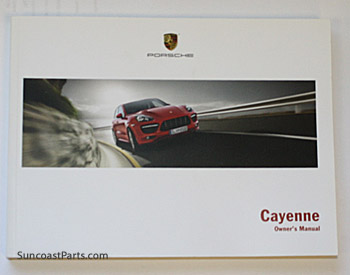 Owners Manual Book - Cayenne : Suncoast Porsche Parts & Accessories